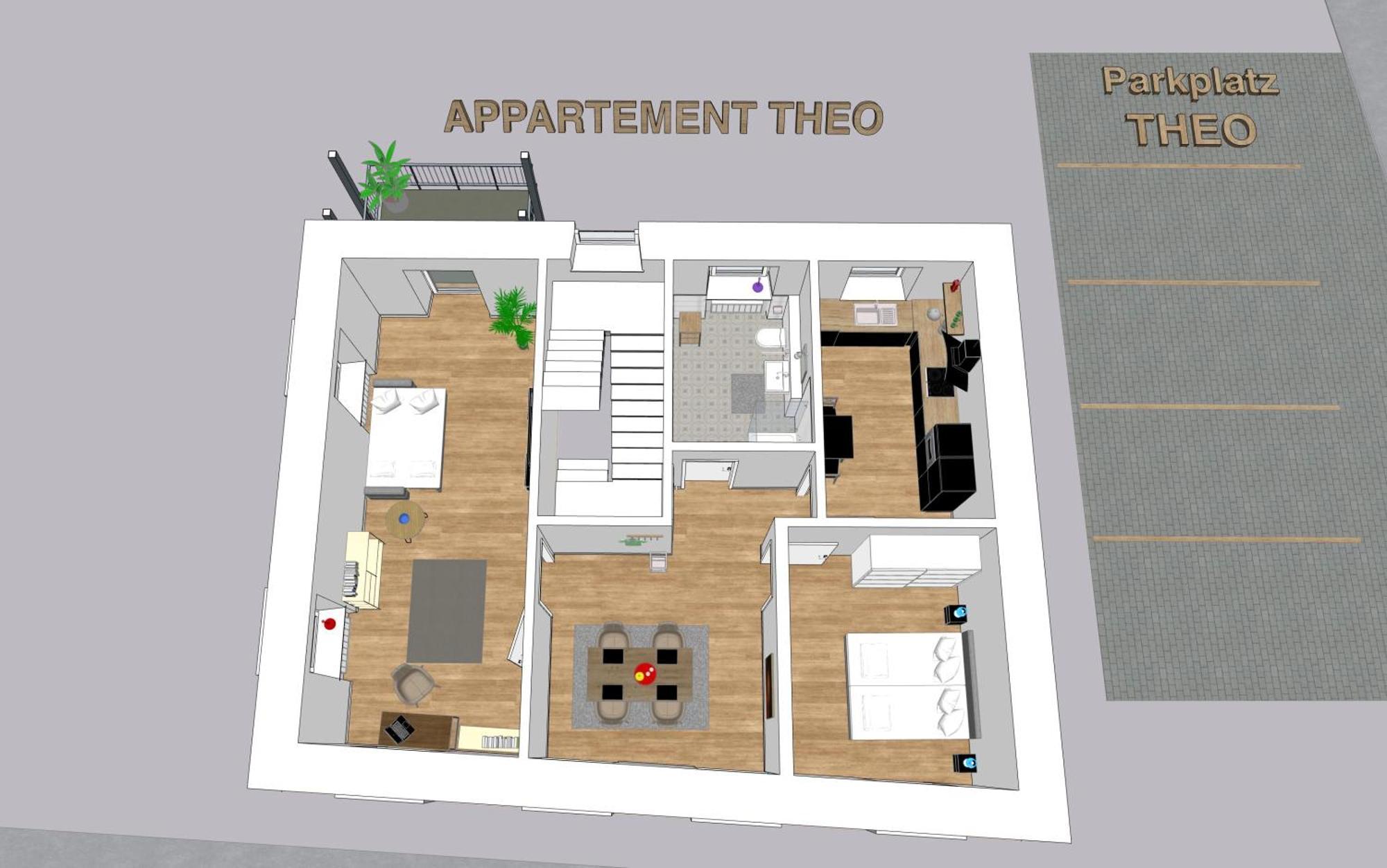 Modernes Apartement Mit Balkon In Toplage! Трабен-Трарбах Екстериор снимка